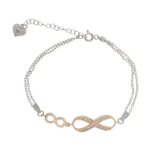 دستبند نقره زنانه سینانر کد SN-R0107