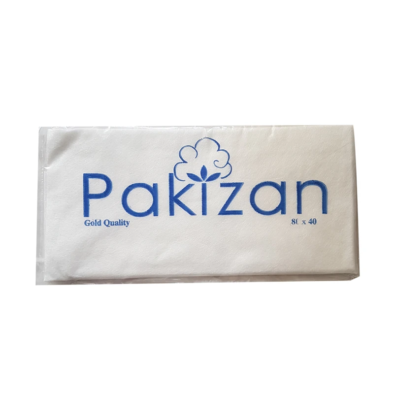 حوله یکبار مصرف پاکیزان سایز 40×80 سانتی متر بسته 100 عددی