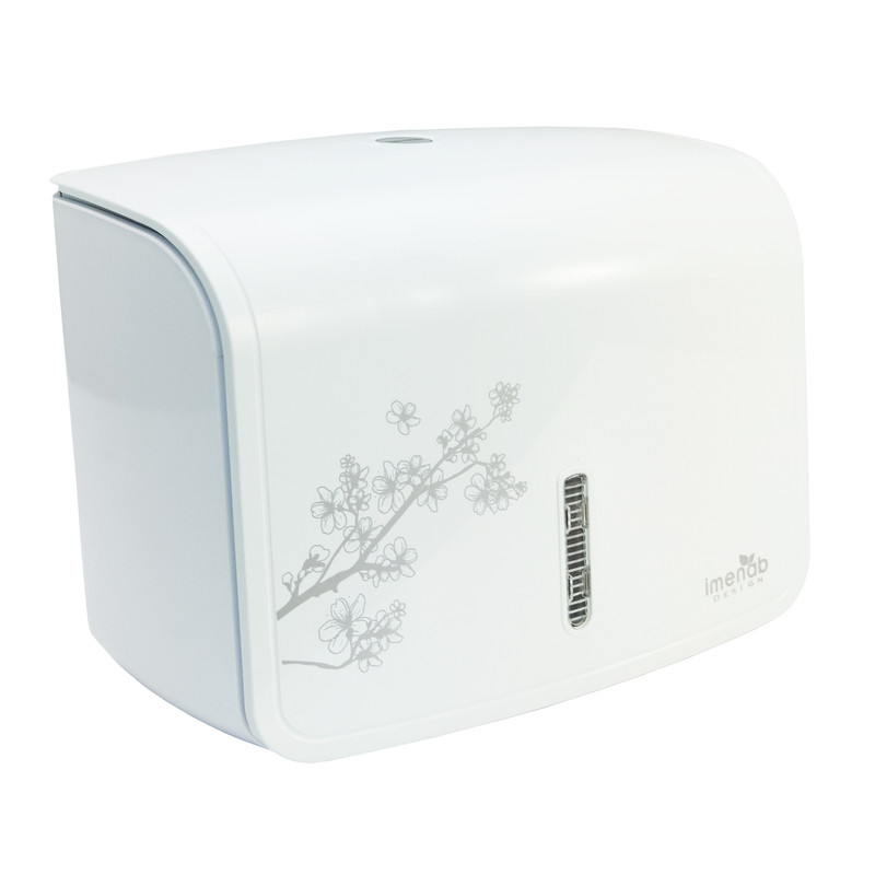 پایه رول دستمال کاغذی ایمن آب مدل ورونا طرح شکوفه