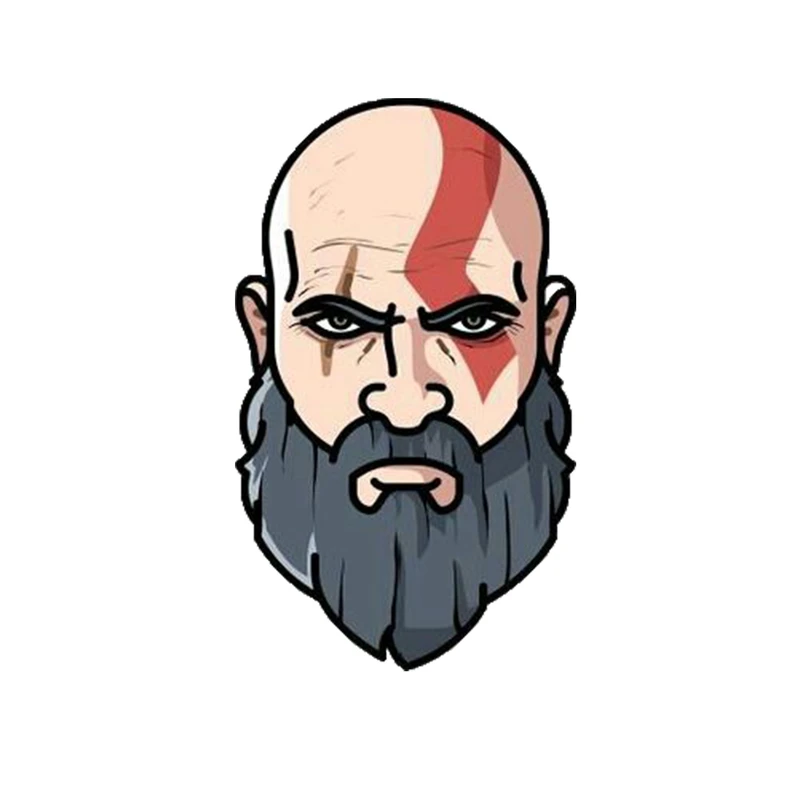 استیکر تزئینی موبایل طرح God Of War کد 1644