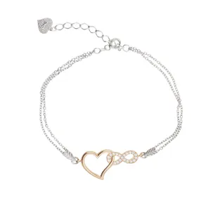 دستبند نقره زنانه سینانر کد SN-R0104