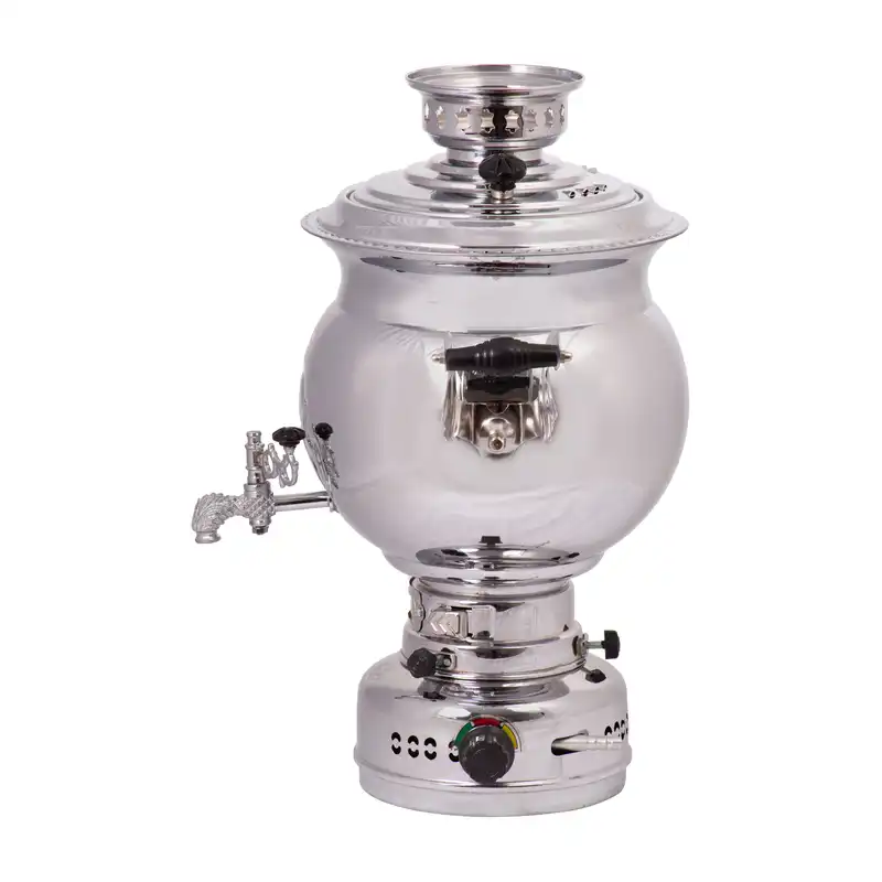 سماور گازی برادران ایران نژاد مدل G9 گنجایش 9 لیتر