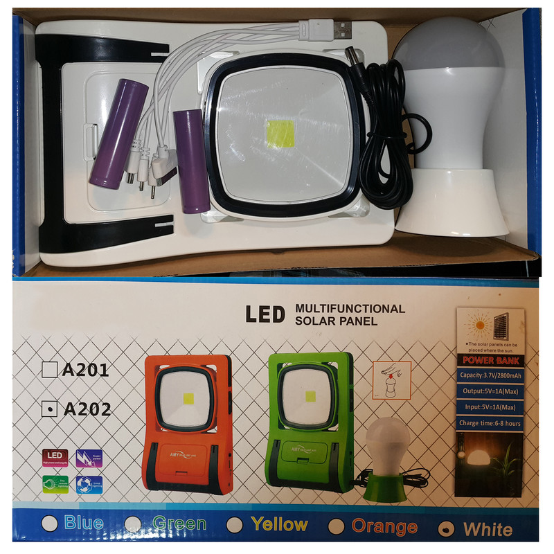 سیستم روشنایی خورشیدی مدل A202 سیستم روشنایی خورشیدی مدل A202