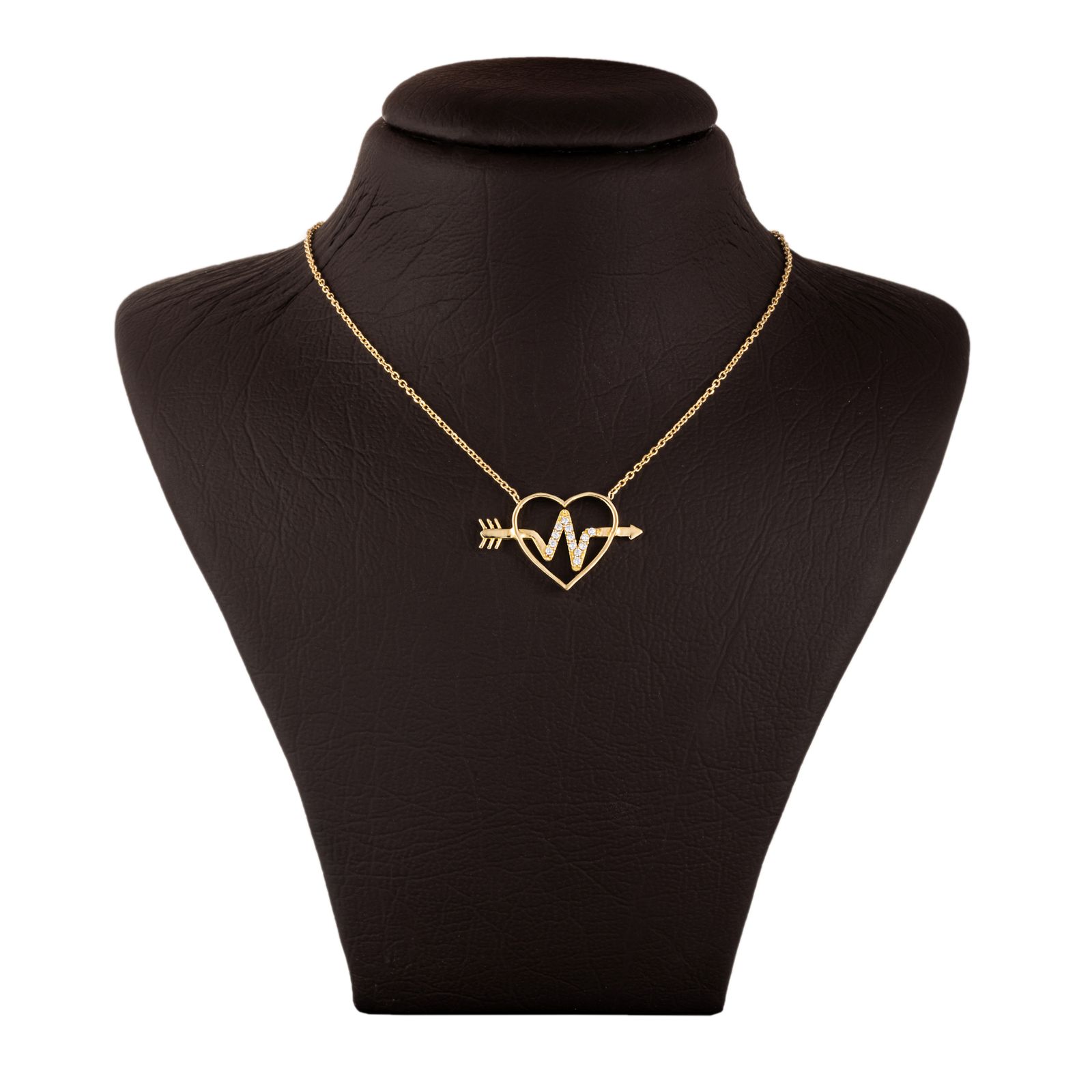 گردنبند طلا 18 عیار زنانه جواهری سون مدل 2482 -  - 1