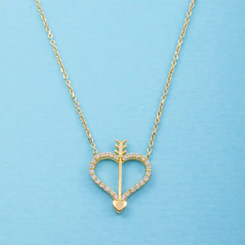 گردنبند طلا 18 عیار زنانه جواهری سون مدل 2483