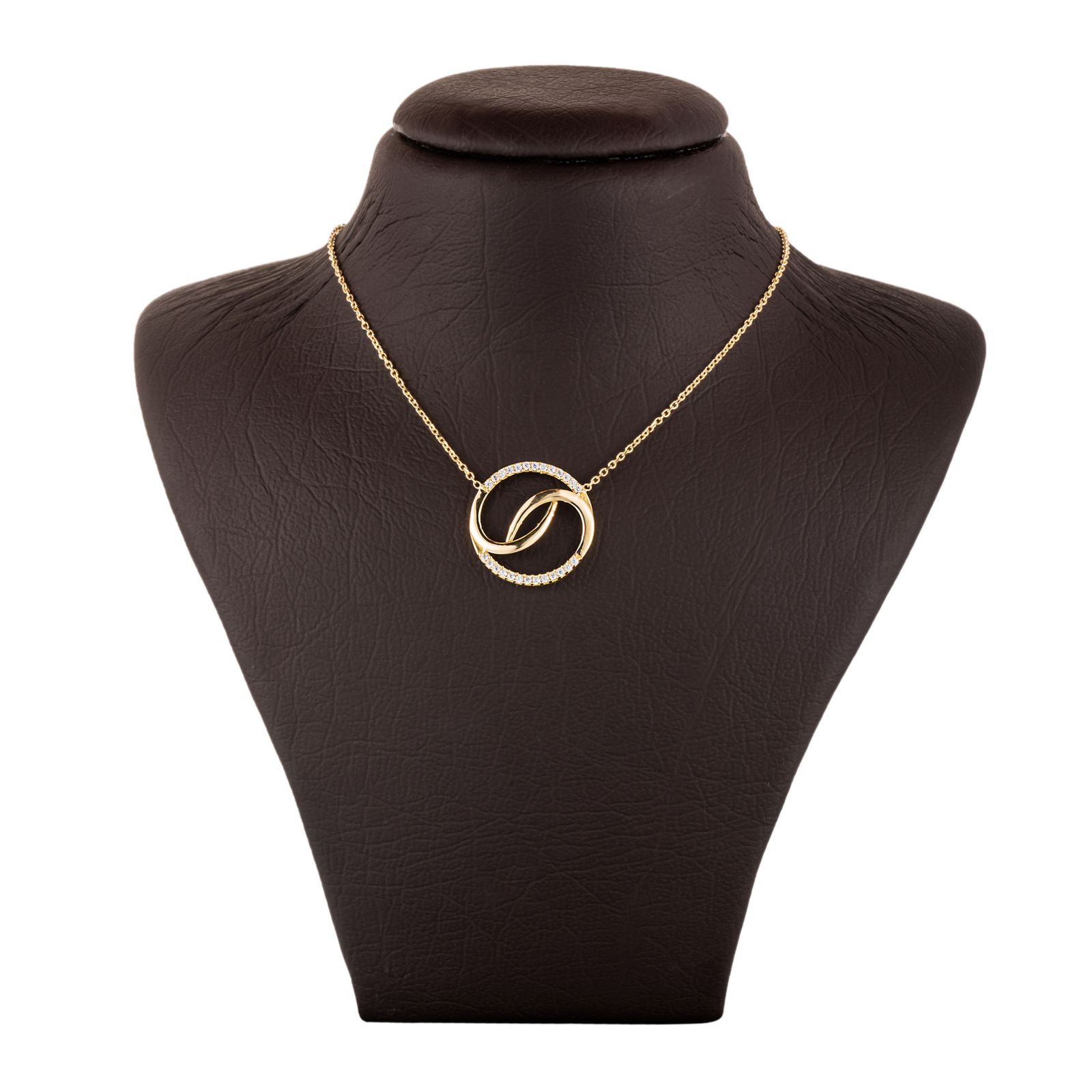گردنبند طلا 18 عیار زنانه جواهری سون مدل 2489 -  - 1