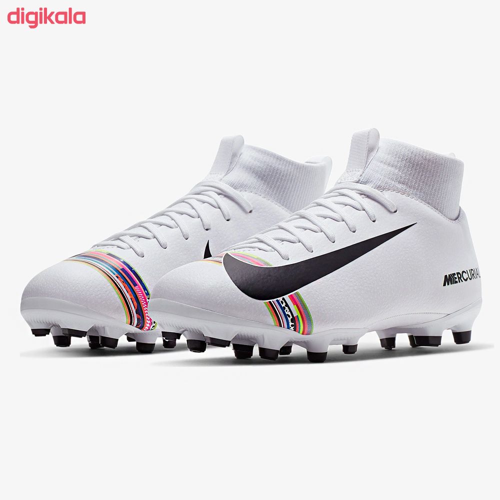 کفش فوتبال مردانه نایکی مدل JR Mercurial Superfly 6 Academy GS CR7 AJ3111 109