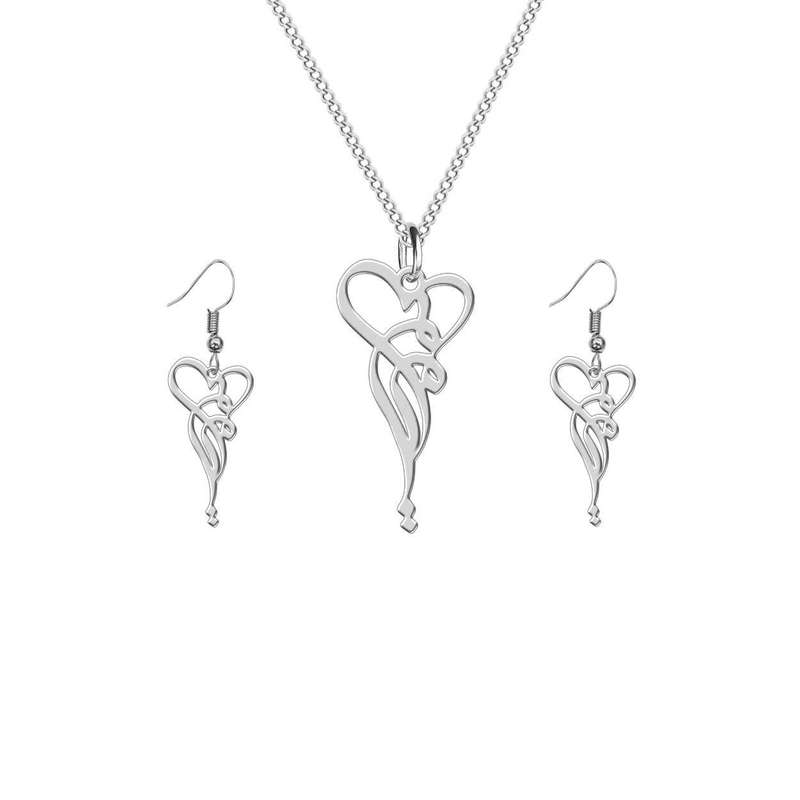 نیم ست نقره زنانه طرح مریم کد 13 نیم ست نقره زنانه طرح مریم کد 13