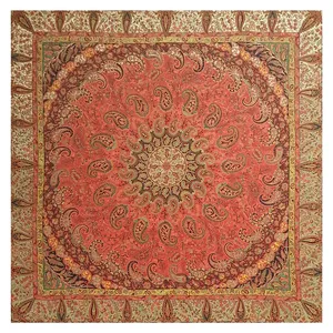 رومیزی ترمه مدل باغ بهشت کد TRM76