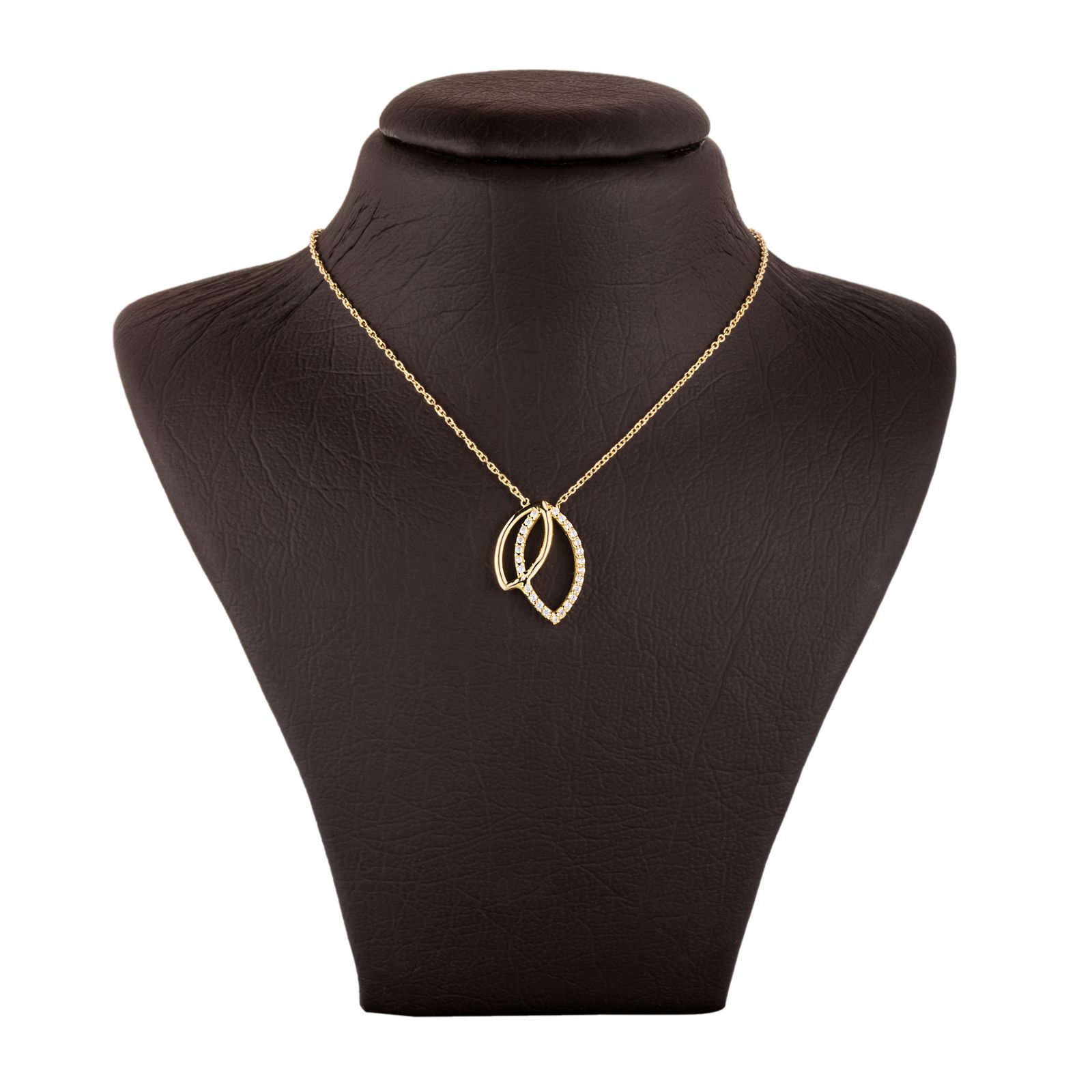 گردنبند طلا 18 عیار زنانه جواهری سون مدل 2496 -  - 1