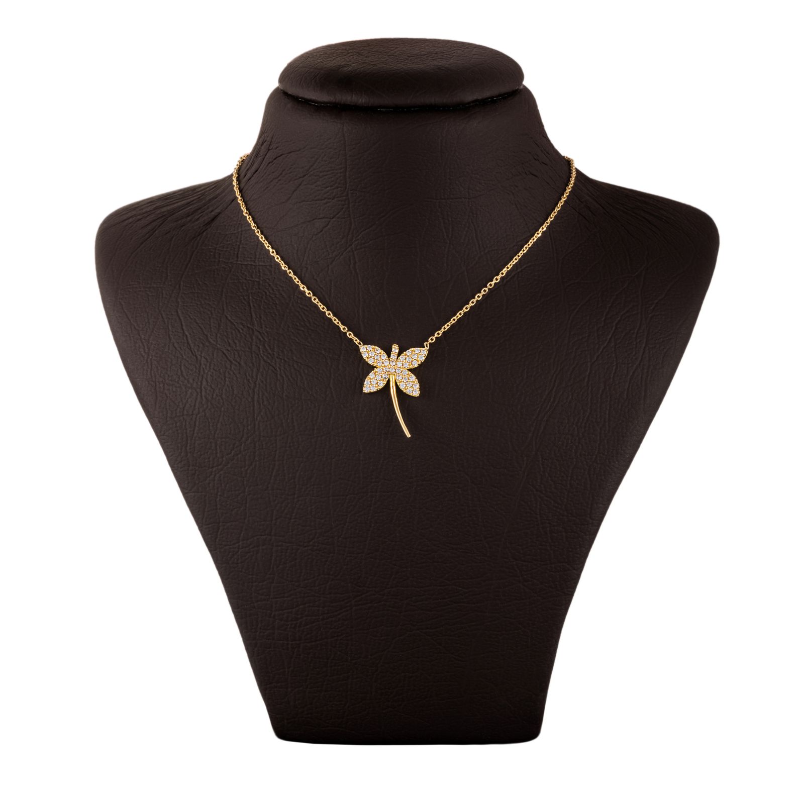 گردنبند طلا 18 عیار زنانه جواهری سون مدل 2497 -  - 1