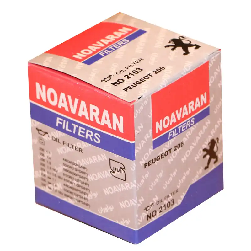 فیلتر هوا خودرو نوآوران فیلتر مناسب برای پژو 206 به همراه فیلتر سوخت و فیلتر کابین و فیلتر بنزین