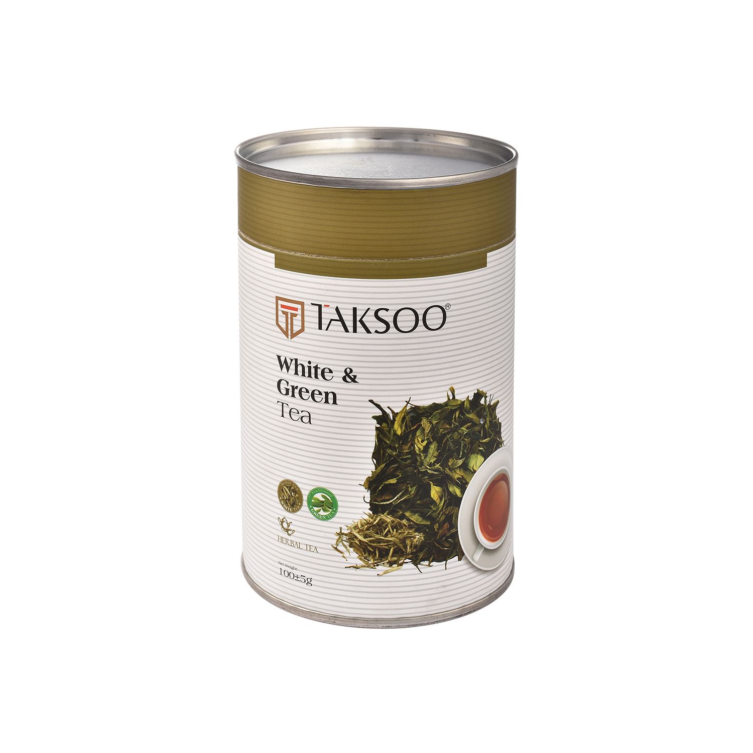 چای سبز و سفید تکسو - 100 گرم