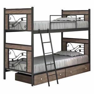 تخت خواب دو طبقه کد SH03 سایز 90x200 سانتیمتر