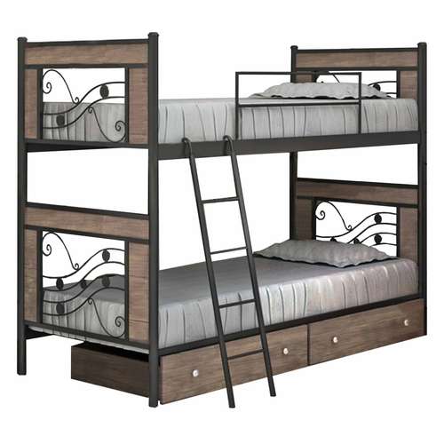 تخت خواب دو طبقه کد SH03 سایز 90x200 سانتیمتر
