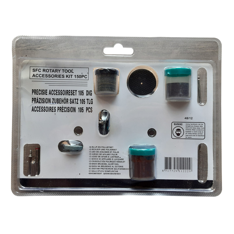 مجموعه 105 عددی سری فرز انگشتی مدل RTAK105