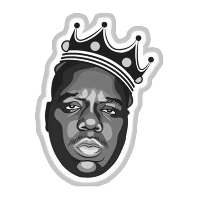 استیکر تزئینی موبایل طرح Biggie کد 1695