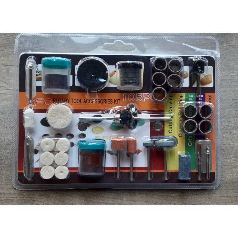 مجموعه 105 عددی سری فرز انگشتی مدل RTAK105