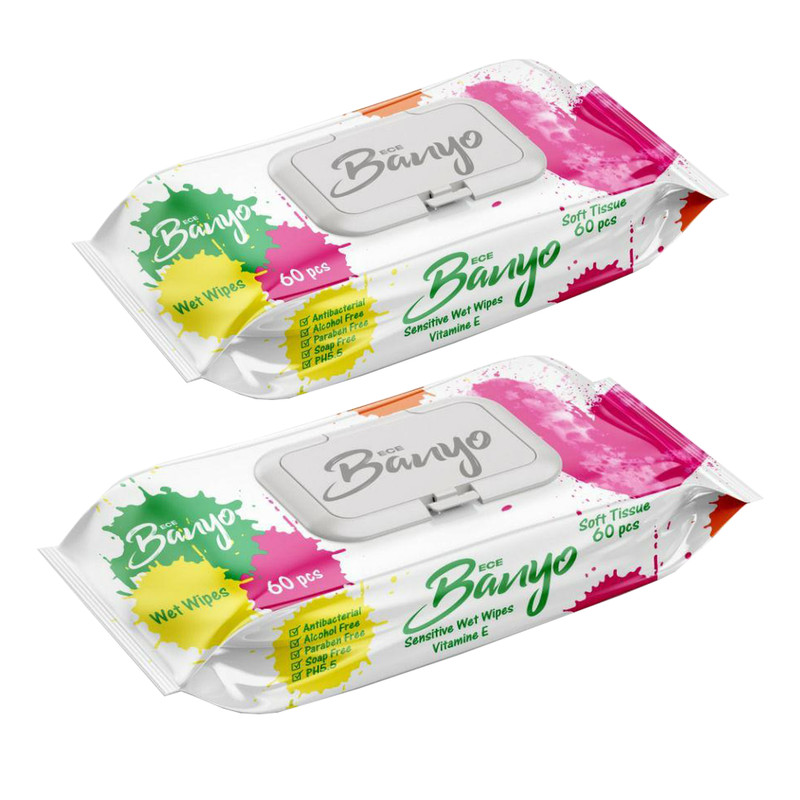 دستمال مرطوب بانیو مدل s85 مجموعه 2 عددی