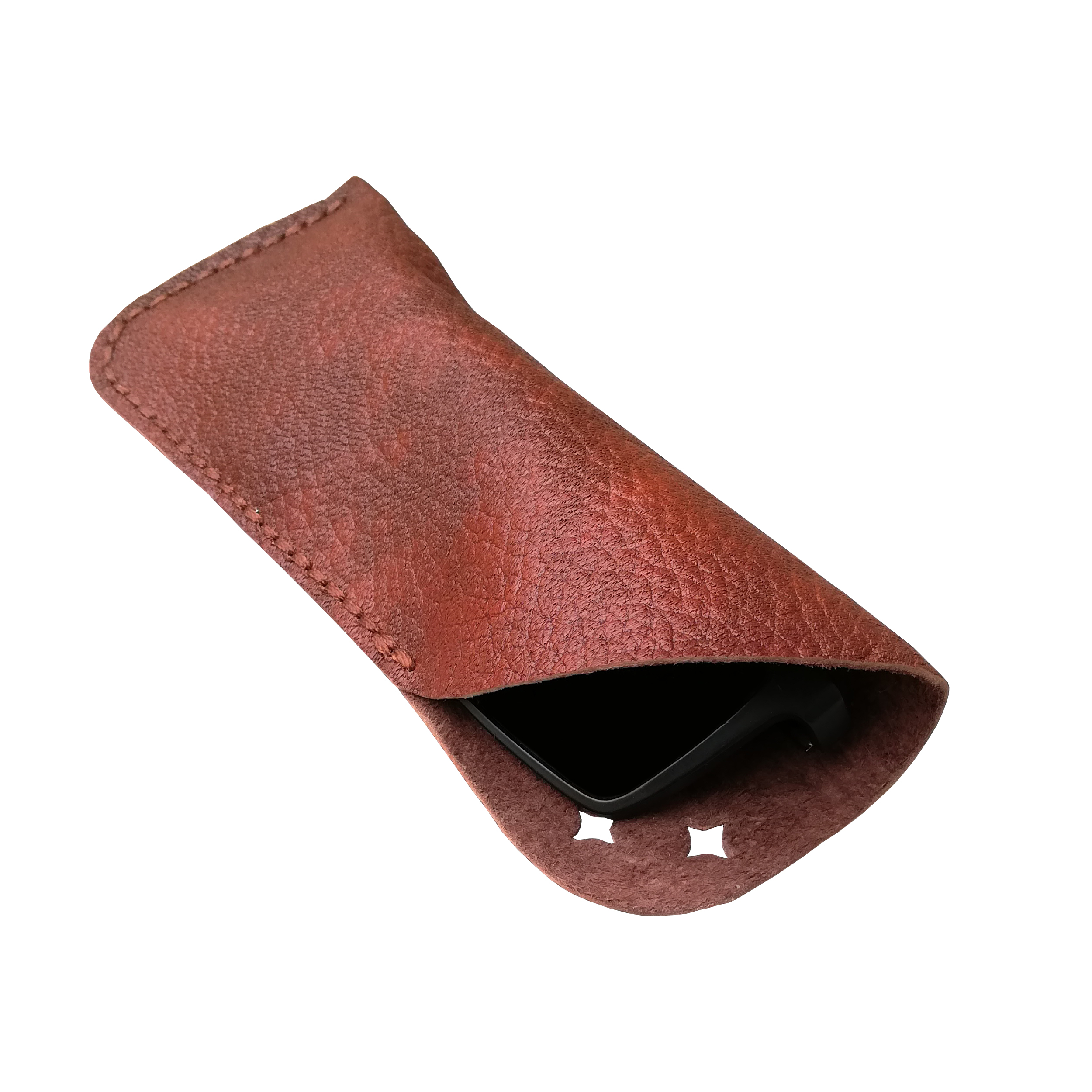 کیف عینک چرمی کد B1