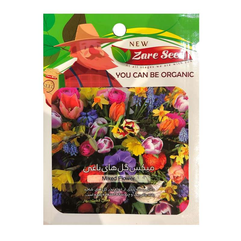 بذر میکس گل های باغی پاسارگاد کشت زارع کد zs126 بذر میکس گل های باغی پاسارگاد کشت زارع کد zs126