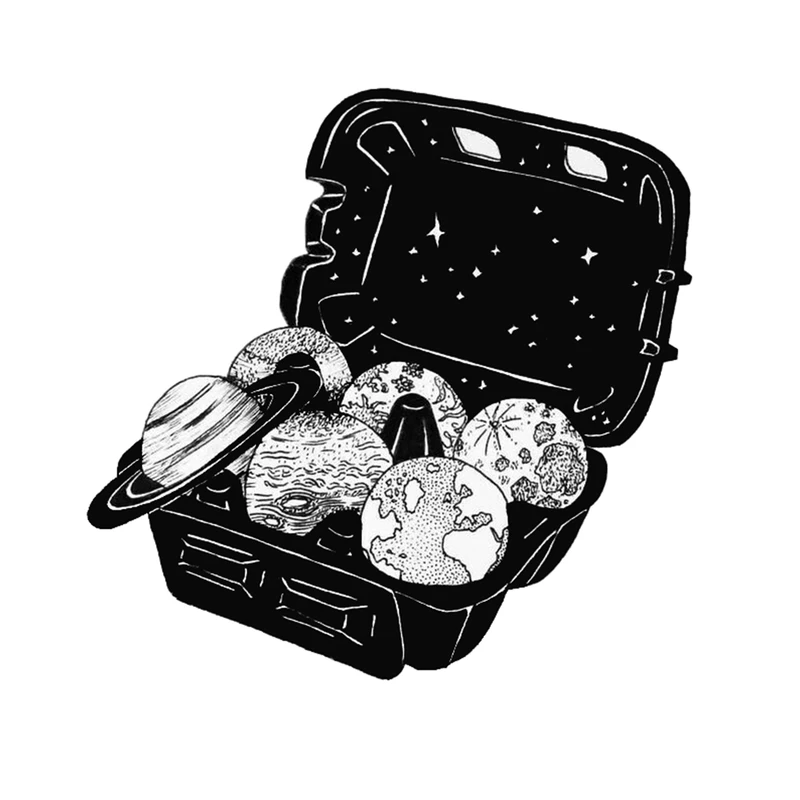 استیکر تزئینی موبایل طرح کهکشان کد 1717