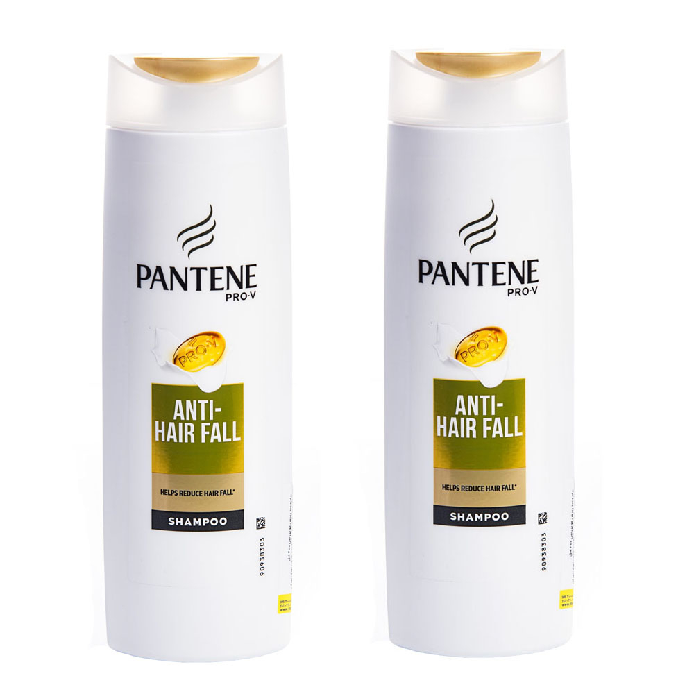شامپو مو پنتن سری PRO-V مدل Anti Hair Fall حجم 400 میلی لیتر بسته 2 عددی