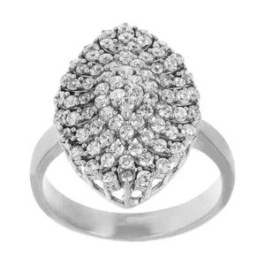 انگشتر نقره زنانه سینانر کد SN-R0146