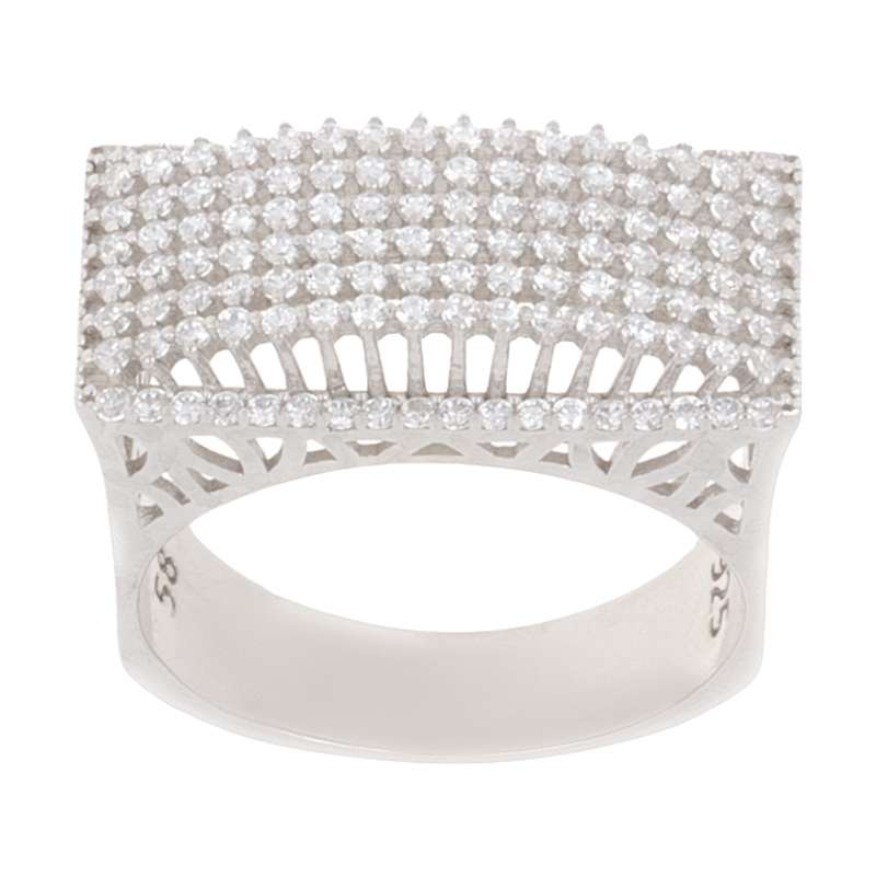 انگشتر نقره زنانه سینانر کد SN-R0152 انگشتر نقره زنانه سینانر کد SN-R0152