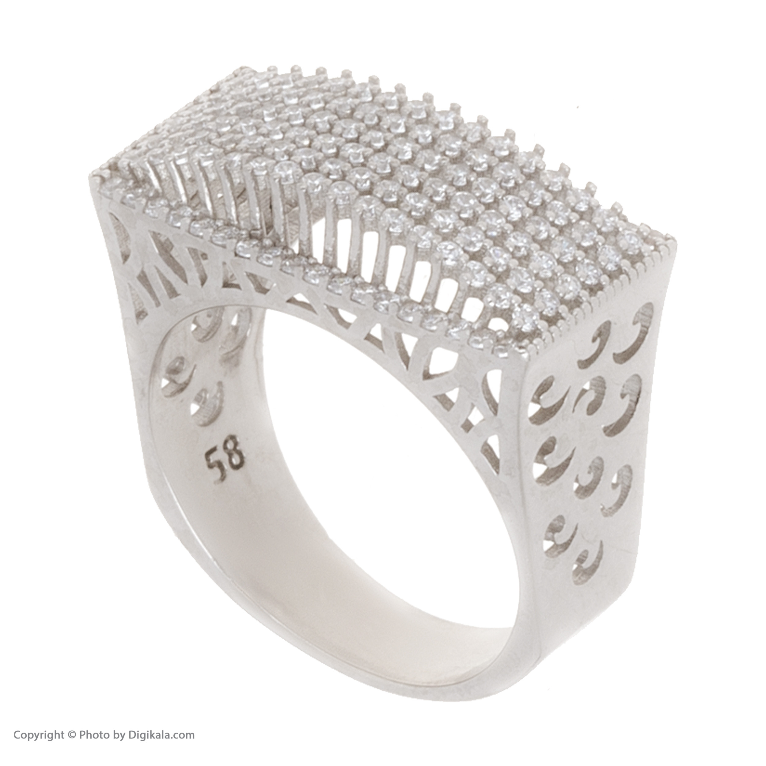 انگشتر نقره زنانه سینانر کد SN-R0152 انگشتر نقره زنانه سینانر کد SN-R0152