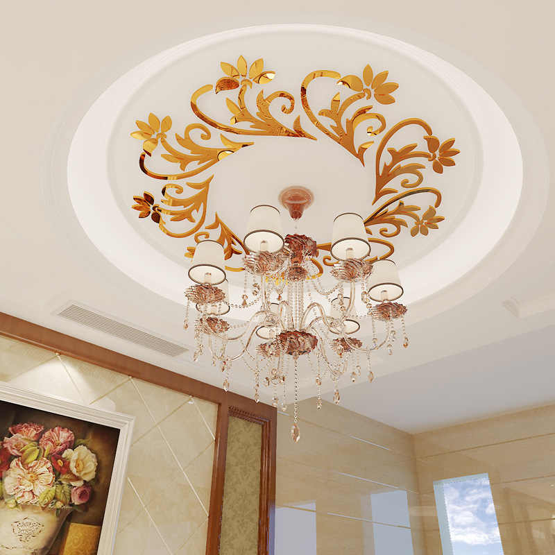 آینه پدیده شاپ طرح گلستان کد 80C