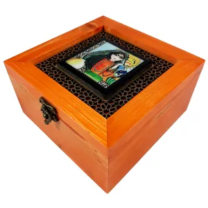 جعبه هدیه چوبی مدل ایرادخت کد KNMB5101