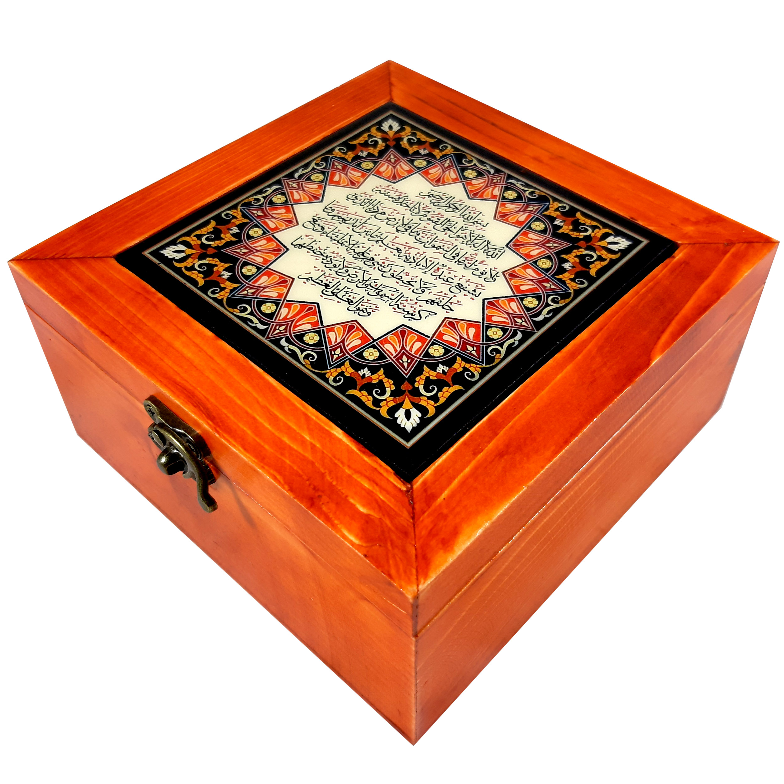 جعبه هدیه چوبی کد KNMB5104