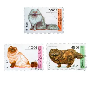 تمبر یادگاری طرح طبیعت مدل CATS کد C-61 مجموعه 3 عددی