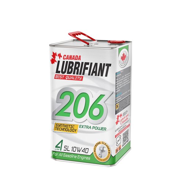 روغن موتور خودرو لوبریفنت کانادا مدل 206 SL 10w-40 حجم 4000 میلی لیتر روغن موتور خودرو لوبریفنت کانادا مدل 206 SL 10w-40 حجم 4000 میلی لیتر