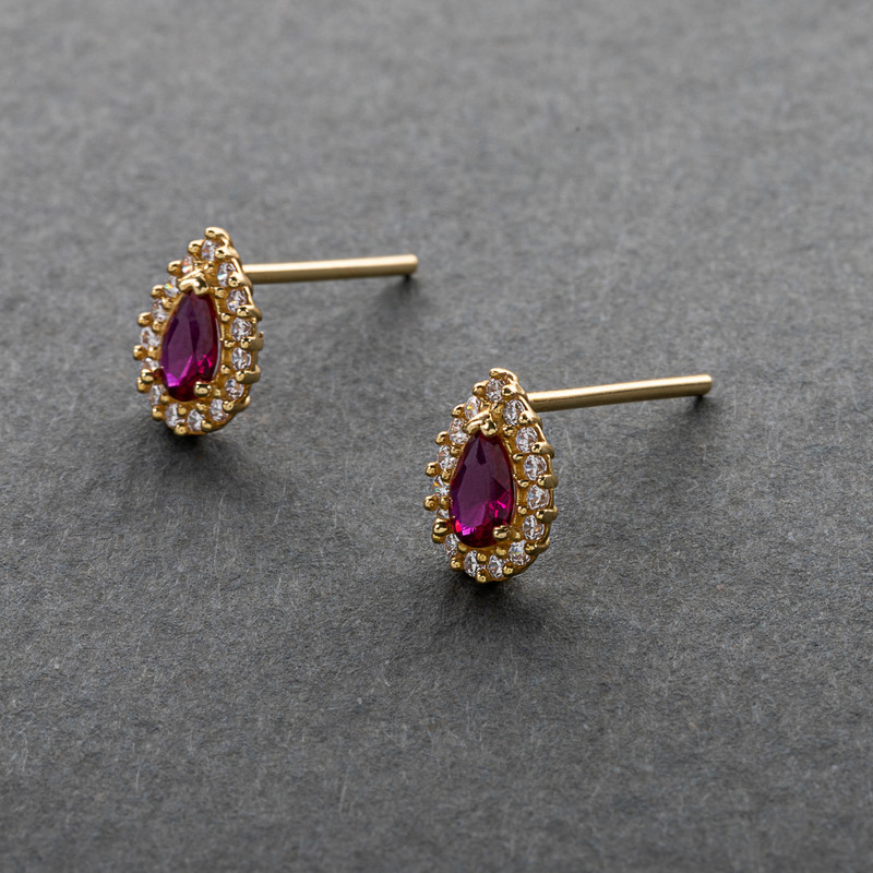 نیم ست طلا 18 عیار زنانه جواهری سون مدل 2467 نیم ست طلا 18 عیار زنانه جواهری سون مدل 2467