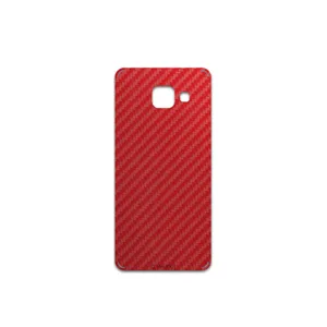 MAHOOT Red-Fiber Cover Sticker for Samsung Galaxy A3 2016