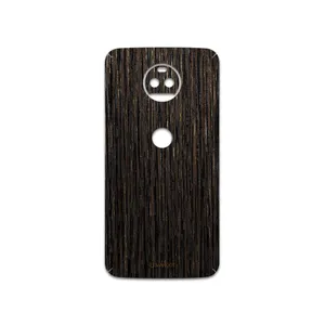 MAHOOT Dark-Gold-Stripes-Wood Cover Sticker for motorola Moto G5S Plus
