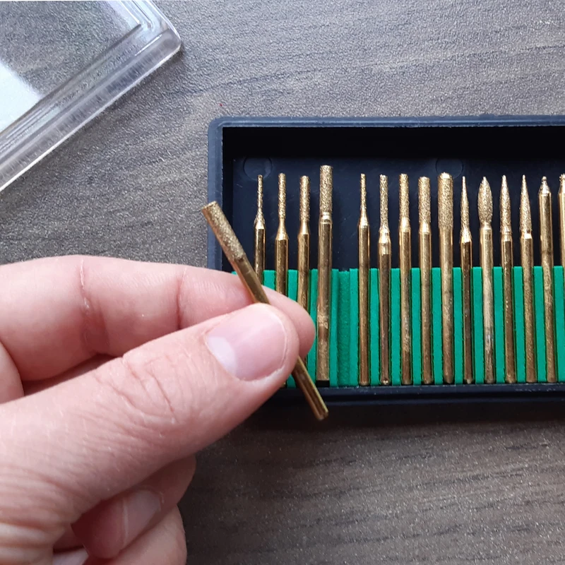 عکس شماره 4 : مجموعه 30 عددی فرز فرم مینیاتوری مدل ff30sh03