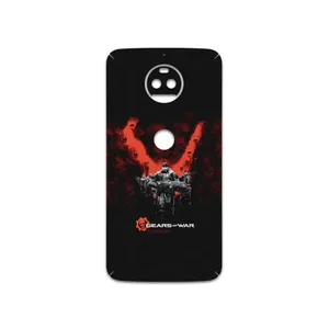 MAHOOT GEARS-OF-WAR-Game Cover Sticker for motorola Moto G5S Plus