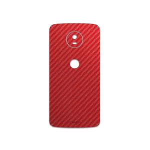 MAHOOT Red-Fiber Cover Sticker for motorola Moto G5S