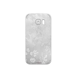 MAHOOT Silver-Wildflower Cover Sticker for Samsung Galaxy S7