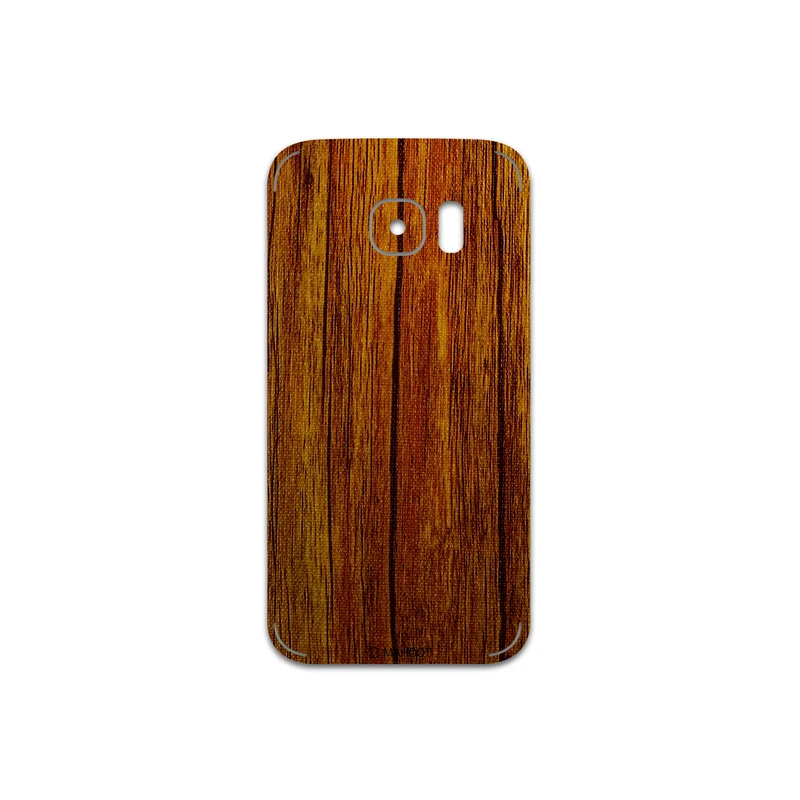 برچسب پوششی ماهوت مدل Orange-Wood مناسب برای گوشی موبایل سامسونگ Galaxy S7