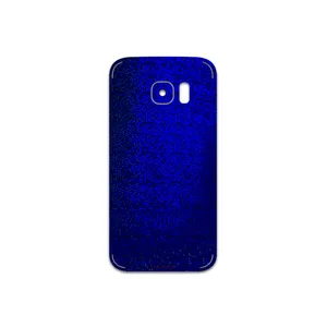 MAHOOT Blue-Holographic Cover Sticker for Samsung Galaxy S7