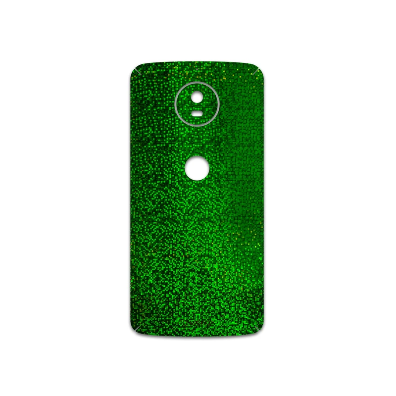 برچسب پوششی ماهوت مدل Green-Holographic مناسب برای گوشی موبایل موتورولا Moto G5S