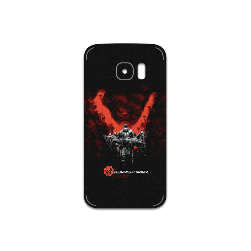 برچسب پوششی ماهوت مدل GEARS-OF-WAR-Game مناسب برای گوشی موبایل سامسونگ Galaxy S7