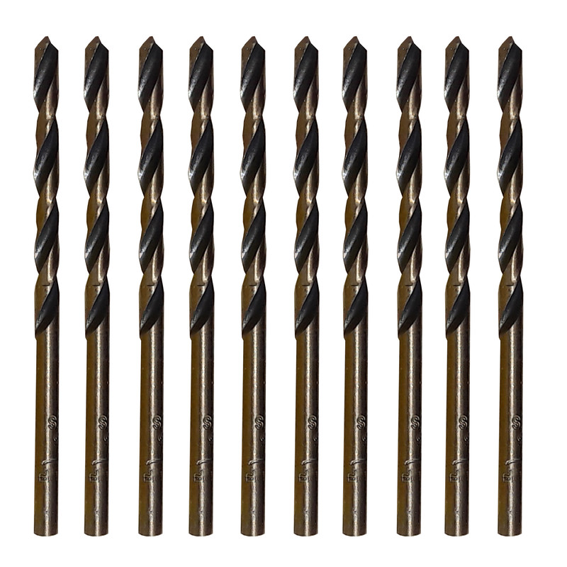 مجموعه 10 عددی مته ولف مدل DIN338 سایز 3.5 میلی متر