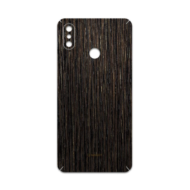 برچسب پوششی ماهوت مدل Dark-Gold-Stripes-Wood مناسب برای گوشی موبایل شیائومی Mi Max 3
