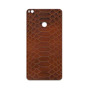 MAHOOT Brown-Snake-Leather Cover Sticker for Xiaomi Mi Max 2
