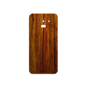 MAHOOT Orange-Wood Cover Sticker for Samsung Galaxy J6